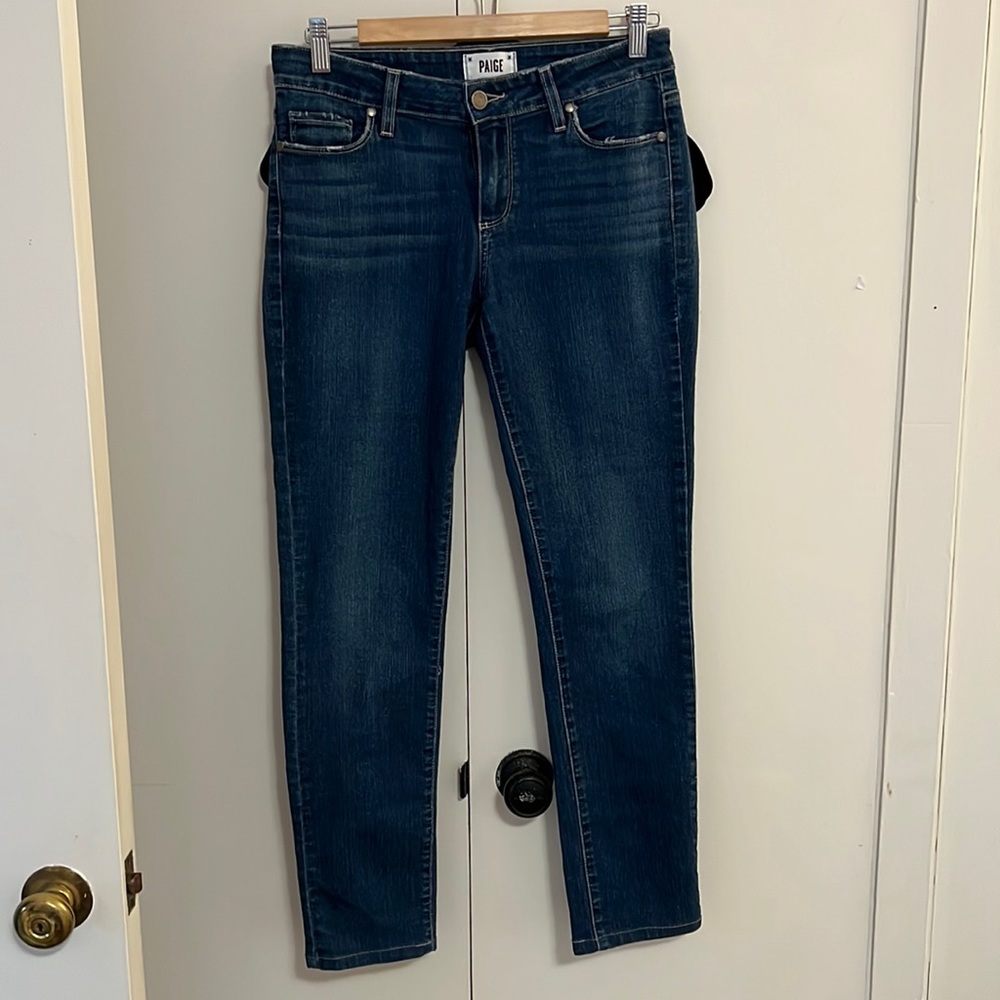 PAIGE Skyline Ankle Peg Skinny Jeans
